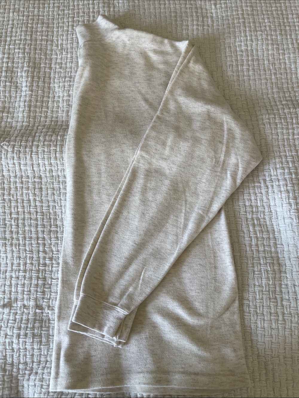 St. John's Bay Cream Knit Tunic Top